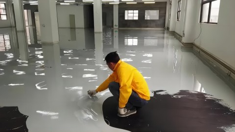 乐山防腐防静电地坪,防腐防静电自流平地坪